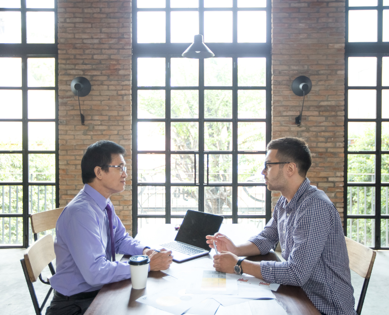 home buyer and seller negotiating