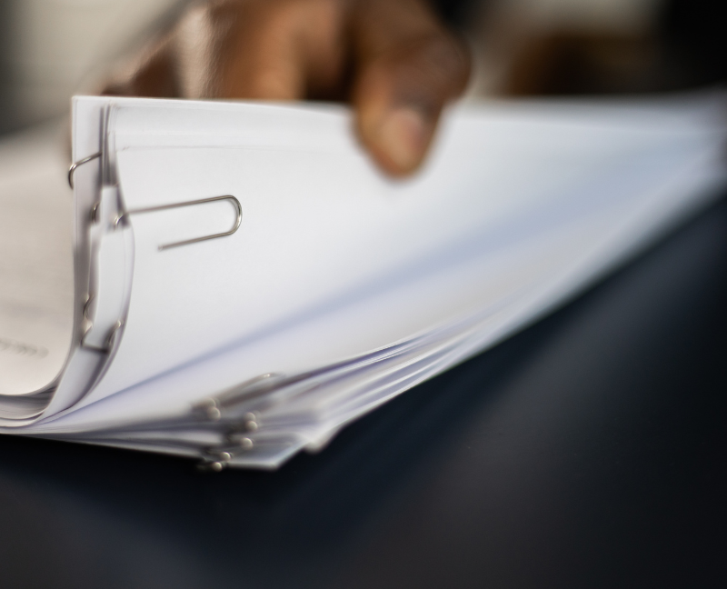 closing on a home documents