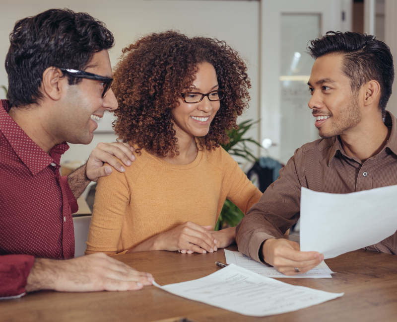 discussing about refinancing mortgage