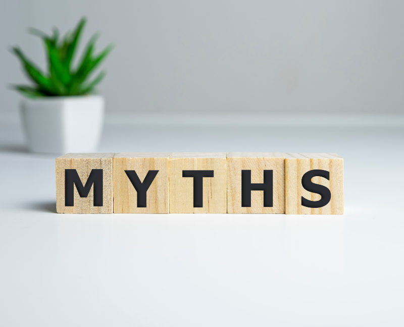 myths on block tiles