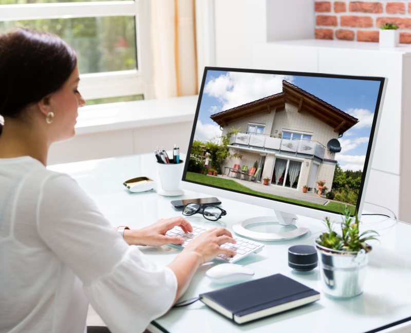 real estate agent building website