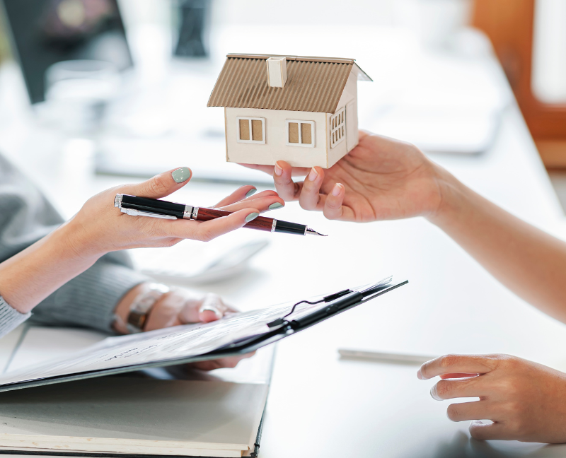 talking about the process of buying a home
