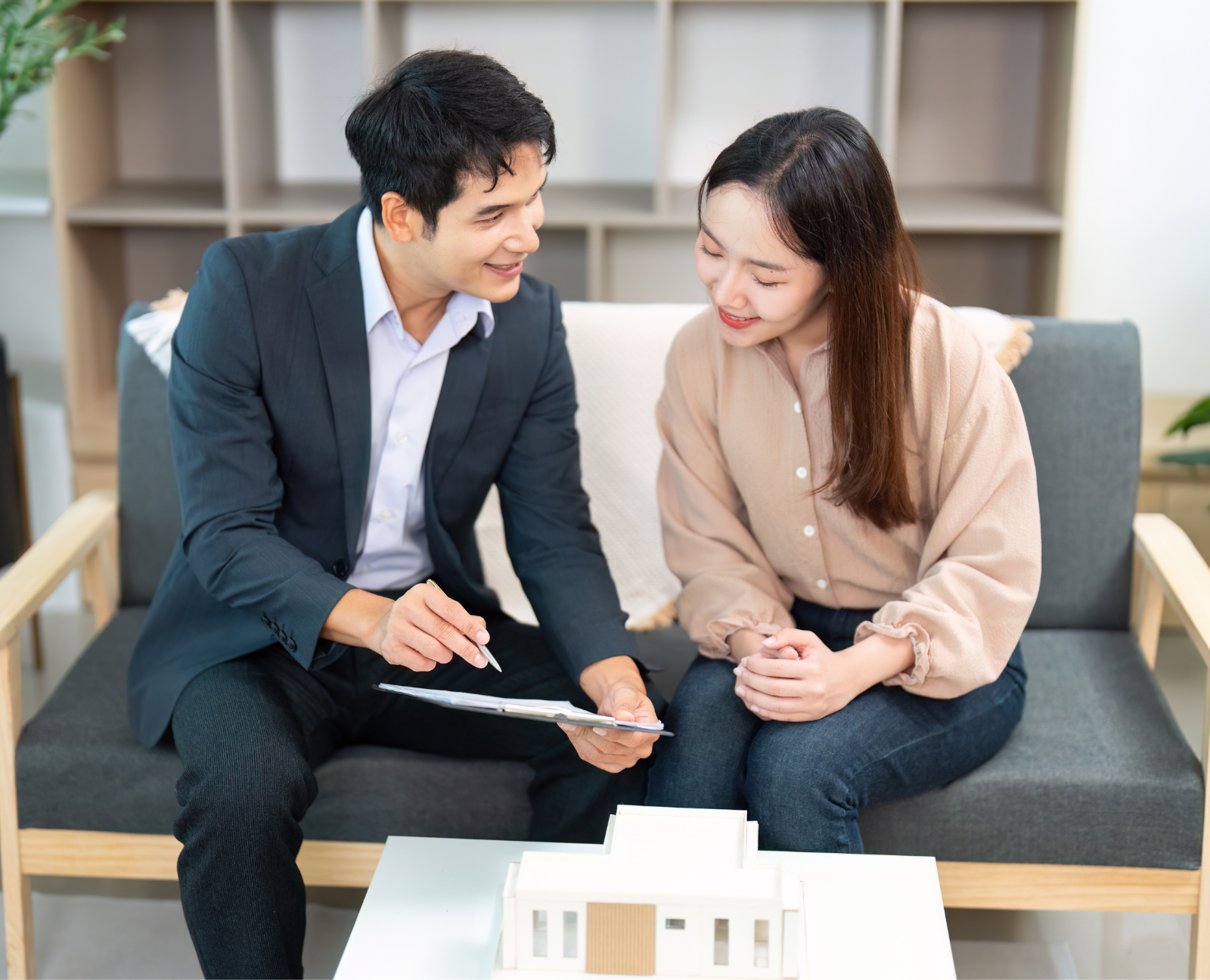 agent and a client