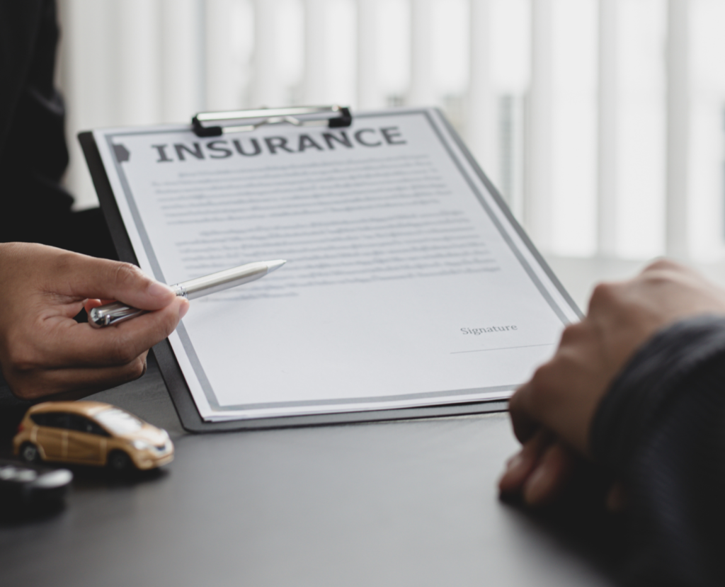 title agent giving title insurance to a real estate agent
